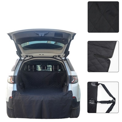 Car Pet Seat Cover Trunk Mat Tarpaulin Waterproof Oxford Cloth Dog Cat Back Seat Covers Rear Auto Pad Car Protection Blanket