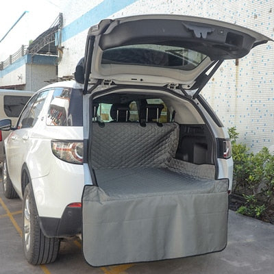 Car Pet Seat Cover Trunk Mat Tarpaulin Waterproof Oxford Cloth Dog Cat Back Seat Covers Rear Auto Pad Car Protection Blanket