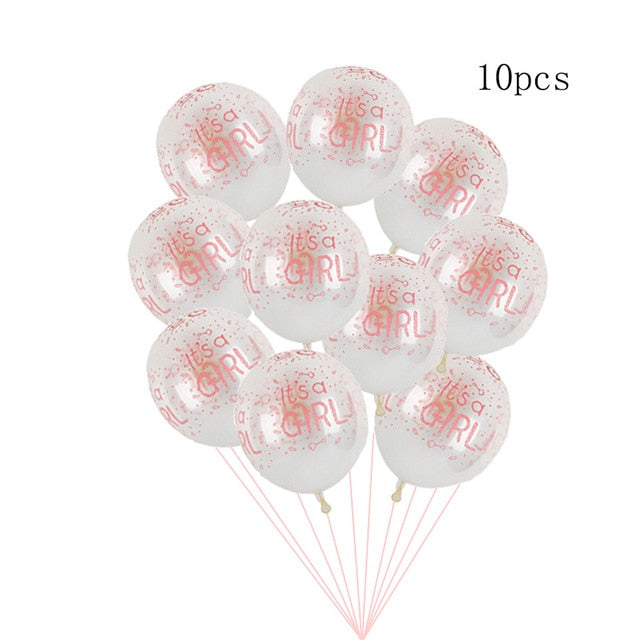 Mickey minnie foil balloons 1st birthday party decorations kids ballon number 1 globos dot latex Children's toy baby shower girl
