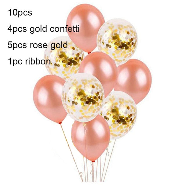 Mickey minnie foil balloons 1st birthday party decorations kids ballon number 1 globos dot latex Children's toy baby shower girl