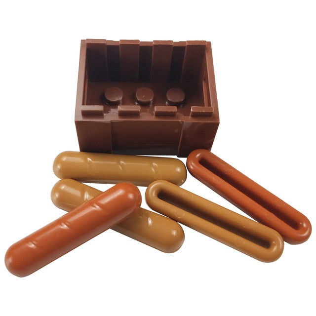 For Creator Friends For Girl City MOC Food Ice Cream Hospital Baby Carriage Figures Building Blocks Toys For Kid Creators Friend