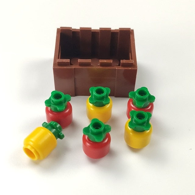 For Creator Friends For Girl City MOC Food Ice Cream Hospital Baby Carriage Figures Building Blocks Toys For Kid Creators Friend