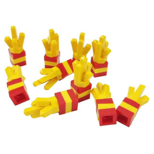 For Creator Friends For Girl City MOC Food Ice Cream Hospital Baby Carriage Figures Building Blocks Toys For Kid Creators Friend