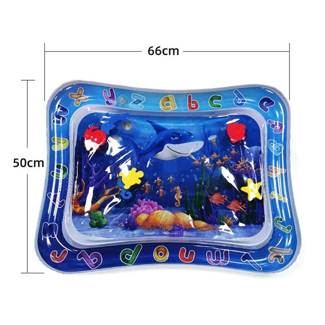 Baby Kids Water Play Mat Activity inflatable Water Mat for Babies Cushion Mat Early Education Toys Play Dropshipping