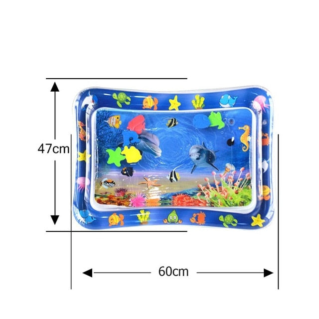 Baby Kids Water Play Mat Activity inflatable Water Mat for Babies Cushion Mat Early Education Toys Play Dropshipping