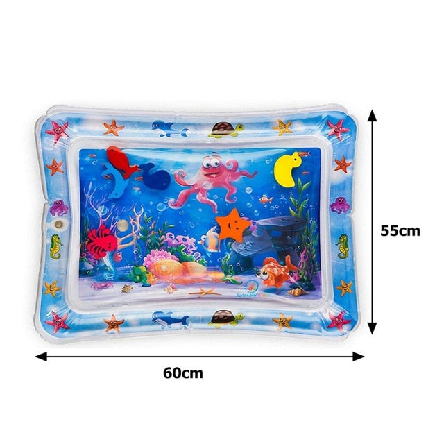 Baby Kids Water Play Mat Activity inflatable Water Mat for Babies Cushion Mat Early Education Toys Play Dropshipping
