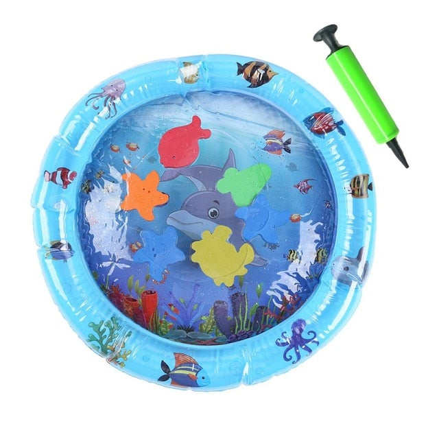 Baby Kids Water Play Mat Activity inflatable Water Mat for Babies Cushion Mat Early Education Toys Play Dropshipping