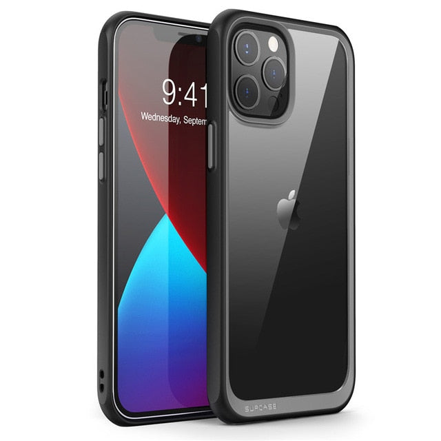 SUPCASE For iPhone 12 Pro Max Case 6.7 inch (2020 Release) UB Style Premium Hybrid Protective Bumper Case Clear Back Cover Caso