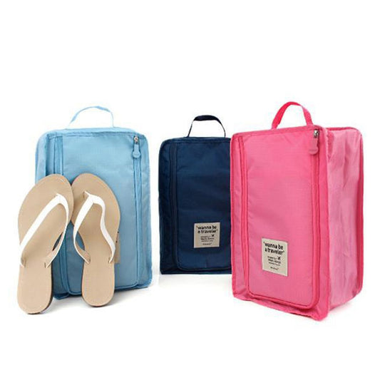 New Multifunction Travel Storage Bag Nylon 6 Colors Portable Organizer Bags Shoe Sorting Pouch Hot Sale