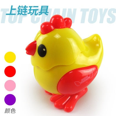 1 Pieces Baby Funny Kids Toys Spring Clockwork Toy Mini Pull Back Jumping Frog/Dog/Lion Wind Up Toys for Children Boys