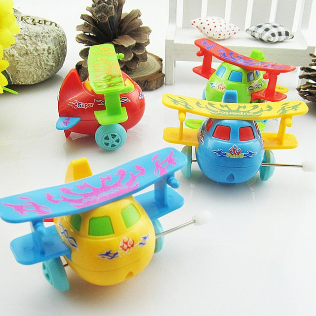 1 Pieces Baby Funny Kids Toys Spring Clockwork Toy Mini Pull Back Jumping Frog/Dog/Lion Wind Up Toys for Children Boys