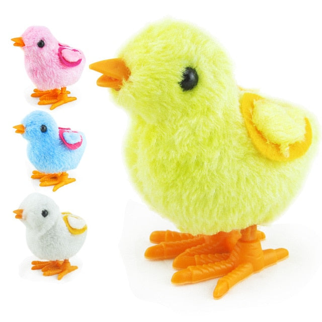 1 Pieces Baby Funny Kids Toys Spring Clockwork Toy Mini Pull Back Jumping Frog/Dog/Lion Wind Up Toys for Children Boys