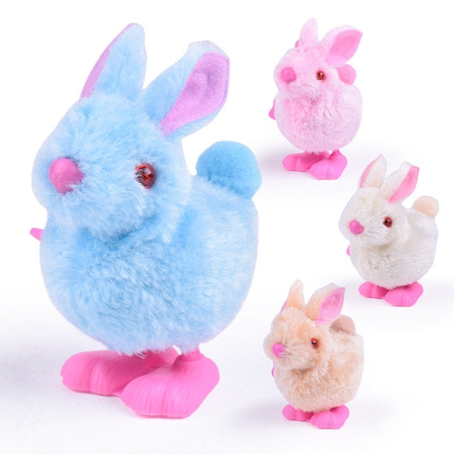 1 Pieces Baby Funny Kids Toys Spring Clockwork Toy Mini Pull Back Jumping Frog/Dog/Lion Wind Up Toys for Children Boys
