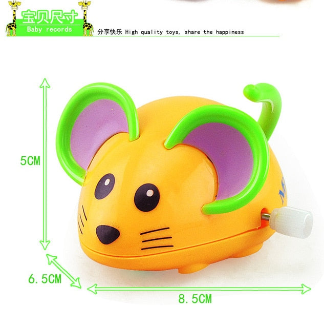 1 Pieces Baby Funny Kids Toys Spring Clockwork Toy Mini Pull Back Jumping Frog/Dog/Lion Wind Up Toys for Children Boys