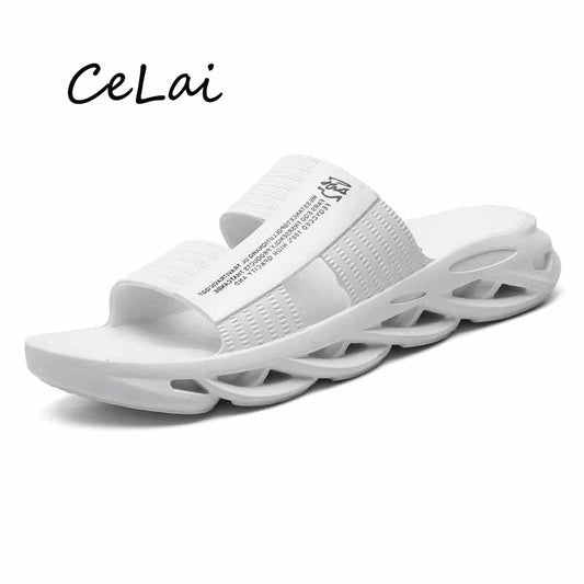 Fashion Men's Slippers 2020 Lightweight Men Casual Shoes Comfortable Slippers Home Non-slip Designer Slipper Handmade Soft NA44