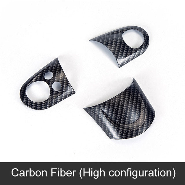 For Mini Cooper Steering Wheel Cover Interior Decoration Accessories Stickers for R55 R56 R57 R58 R59 R60 JCW Clubman Countryman