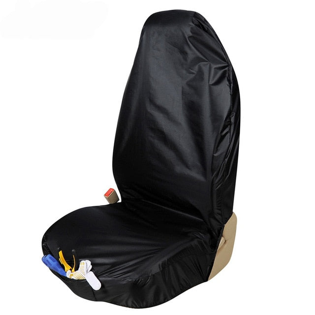 AUTOYOUTH Unique Flat Cloth Car Seat Cover ( Detachable Headrests and Solid Bench) Interior Accessories Universal Car Seat Cover