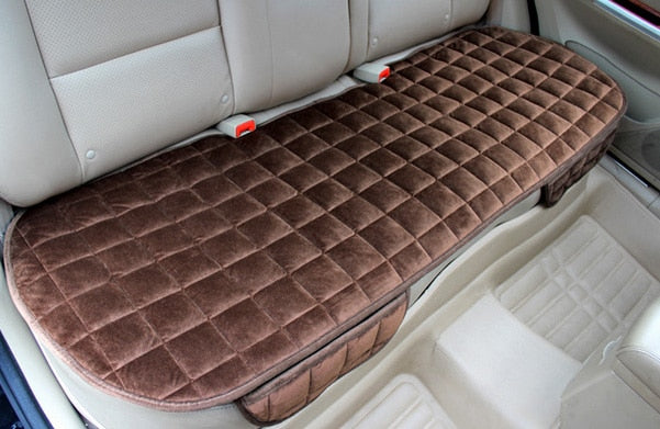 Flocking Cloth Not Moves Car Seat Cushions Non Slide Cushion Universal Keep Warm Winter Accessorie For Vw Polo Cover E1 X20