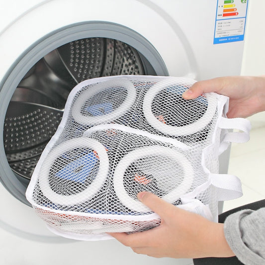 2020 New Arrival fashion Storage Organizer Bags Mesh Laundry Shoes Bags Dry Shoe Organizer Portable Washing Bags Organizer 62319
