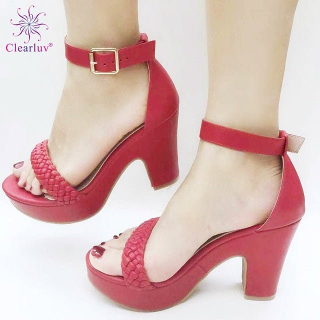 Wedding SILVER Color Peep Toe Italian shoes African shoes without bag set Comfortable Women Shoes For Parties