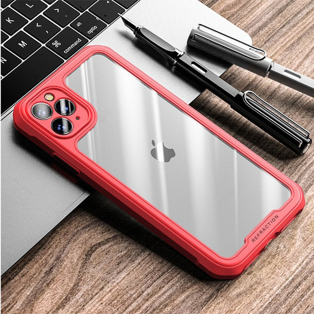 Business Solid Case for iPhone 12 11 Pro Max Clear Case For iPhone Case 12 Mini Cover For iPhone 7 8 Plus SE 2020 Phone Cases