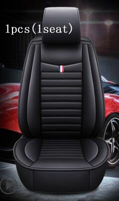 Pu Leather Car Seat Cushion Not Moves Universal Auto Accessories Covers Black/Red Non-Slide General  For Lada Vesta E1 X30