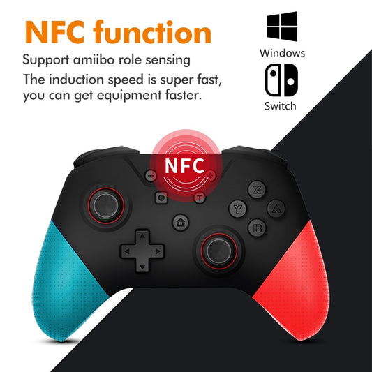 AOLION For Switch Pro Bluetooth wireless controller with NFC functions 6-Axis supports Amiibo role sensing for NS console