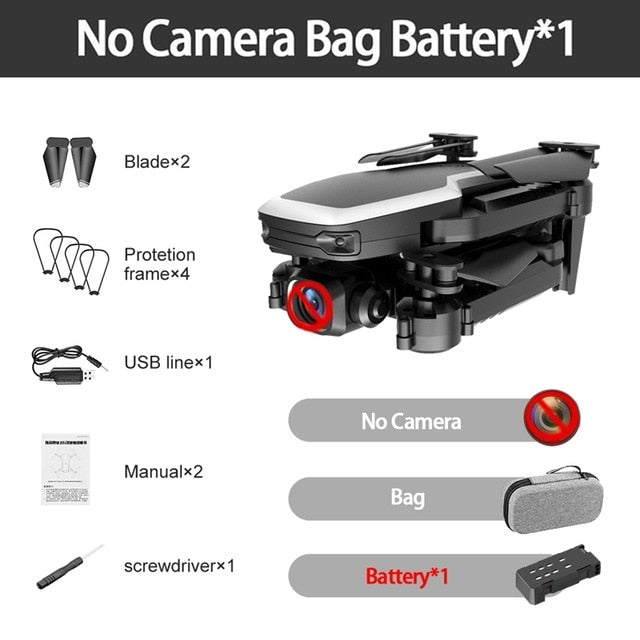 Mini Drone 4k HD Camera WiFi FPV Live Video RC Quadcopter Air Pressure Altitude Hold RC Quadcopter Drones Toy Outdoor Toys