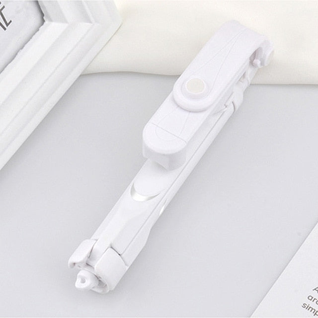 Tripod Monopod Bluetooth Selfie Stick with Button Remote Camera Selfie Stick for Iphone 6 8 Plus Huawei Android Stick