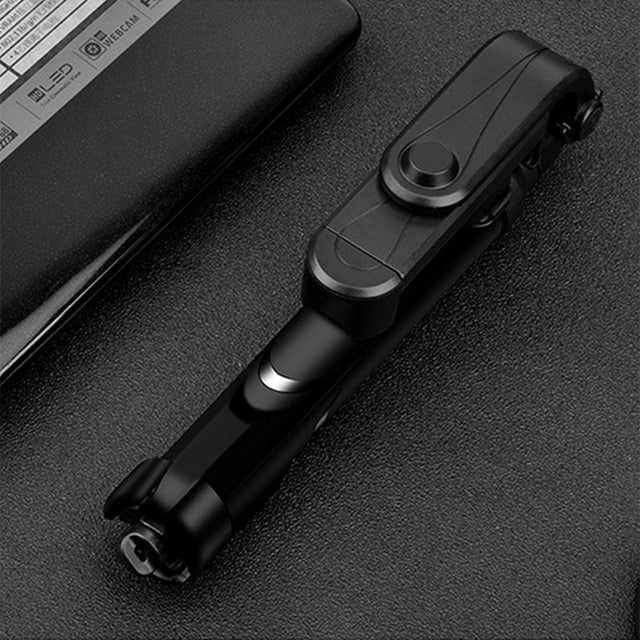 Tripod Monopod Bluetooth Selfie Stick with Button Remote Camera Selfie Stick for Iphone 6 8 Plus Huawei Android Stick