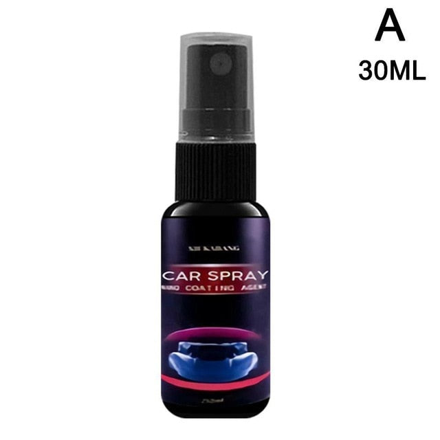30/50/120ml Crystal Ceramic Car Coating Paint Care Nano Car Goods Hydrophobic Waterproof High Gloss Shine Liquid Polish Wax