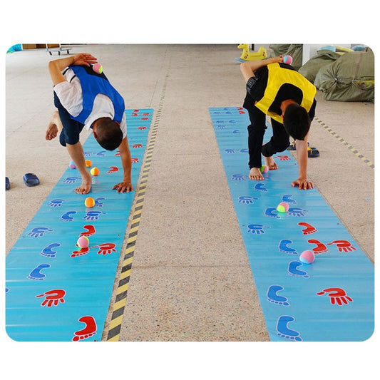 Kids Fitness Toy Hands and Feet Game Pad Team Expand Props Outdoor Training Group Building Fun Game Pads Children Kids Games Mat