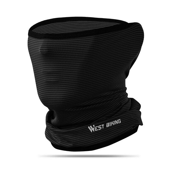 WEST BIKING Cycling Headwear Summer Men Anti-sweat Breathable Cycling Face Cover Running Bicycle Bandana Sports Scarf Headband