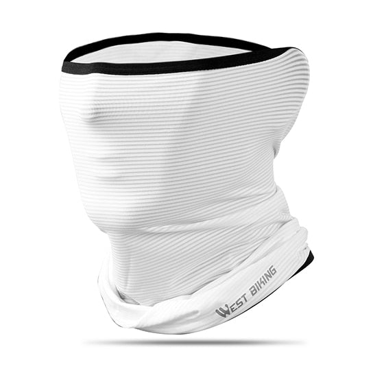 WEST BIKING Cycling Headwear Summer Men Anti-sweat Breathable Cycling Face Cover Running Bicycle Bandana Sports Scarf Headband