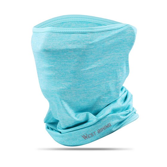 WEST BIKING Cycling Headwear Summer Men Anti-sweat Breathable Cycling Face Cover Running Bicycle Bandana Sports Scarf Headband