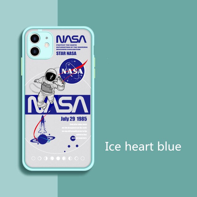 iphone 11pro mobile phone case frosted 7p men and women color contrast x protective cover astronautfrosted 8p all inclusive