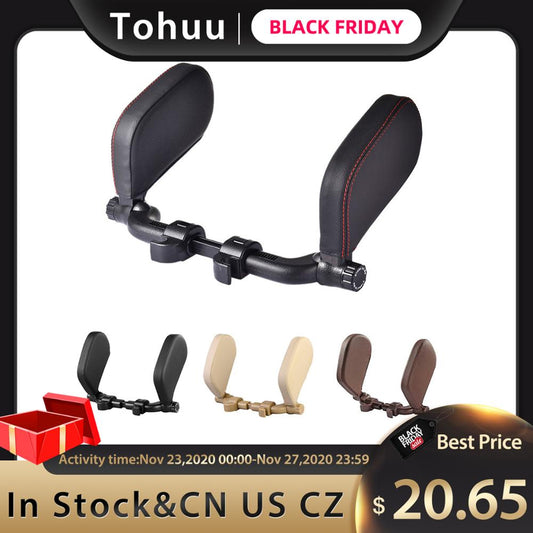 Car Seat Headrest Travel Rest Neck Pillow Support Solution For Kids And Adults Children Auto Seat Head Cushion Car Pillow