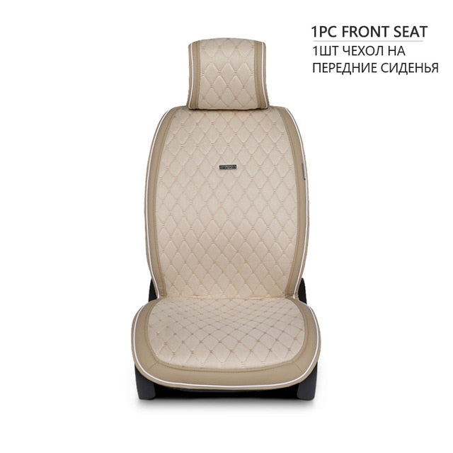Artificial suede universal car seat cushion black 1Set luxury Cape 5 seats fit for Kia Hyundai BMW Lada car seat cover shawl