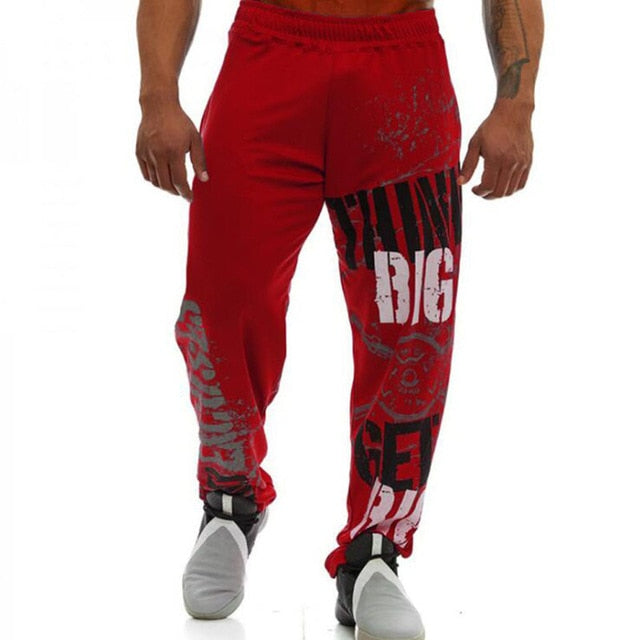 2020 Sweat pants new men's clothing pants Leisure squat Loose street hip hop Fashion letter trend joggers Fitness sweat pants
