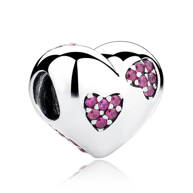 HOT SALE 925 Sterling Silver Colorful Coffee Ooke Series Beads Charms fit Original 3mm Bracelet Women Fashion DIY Jewelry