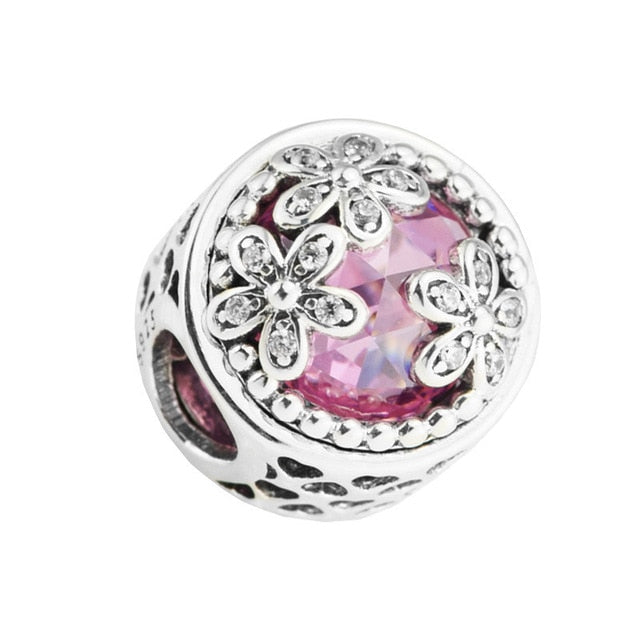 HOT SALE 925 Sterling Silver Colorful Coffee Ooke Series Beads Charms fit Original 3mm Bracelet Women Fashion DIY Jewelry