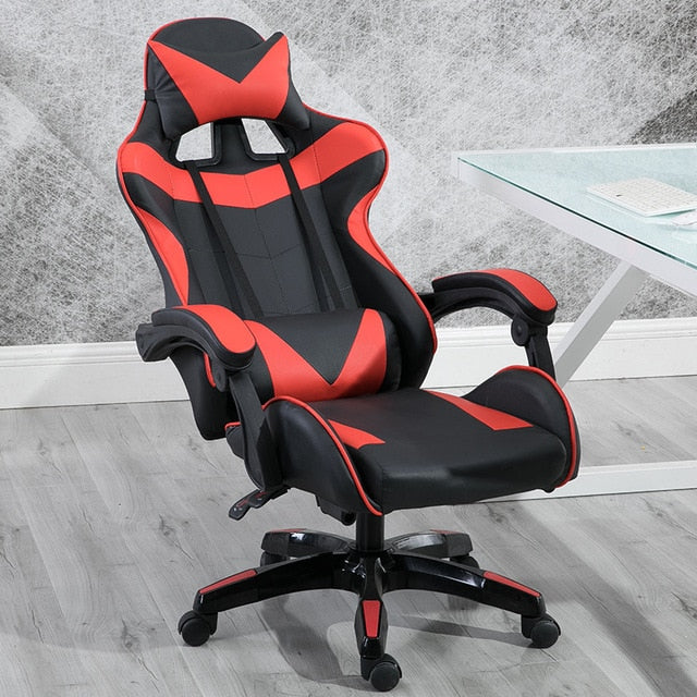 2020 New Office Gaming Chair PVC Household Armchair Lift and Swivel Function Ergonomic Office Computer Chair Wcg Gamer Chairs