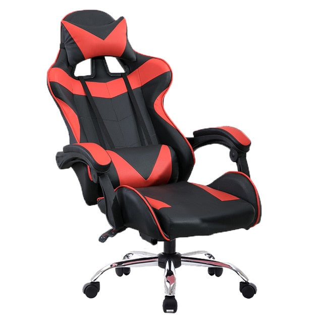 2020 New Office Gaming Chair PVC Household Armchair Lift and Swivel Function Ergonomic Office Computer Chair Wcg Gamer Chairs