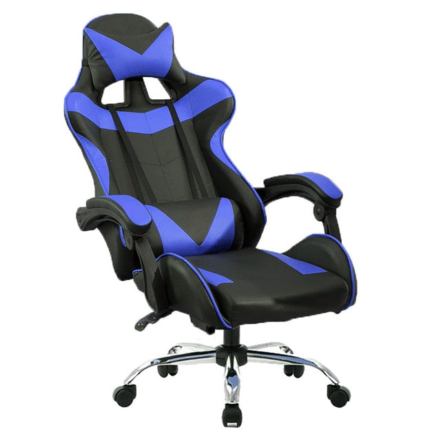 2020 New Office Gaming Chair PVC Household Armchair Lift and Swivel Function Ergonomic Office Computer Chair Wcg Gamer Chairs