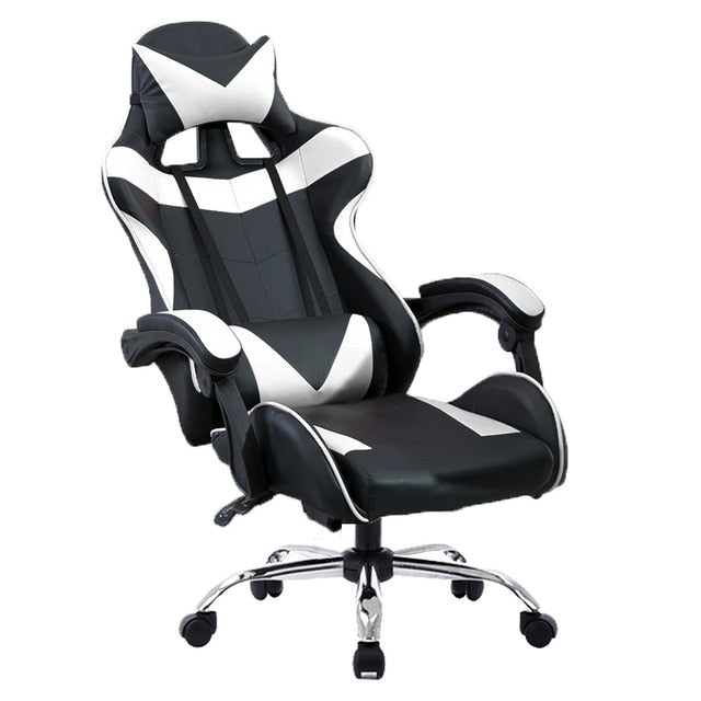 2020 New Office Gaming Chair PVC Household Armchair Lift and Swivel Function Ergonomic Office Computer Chair Wcg Gamer Chairs