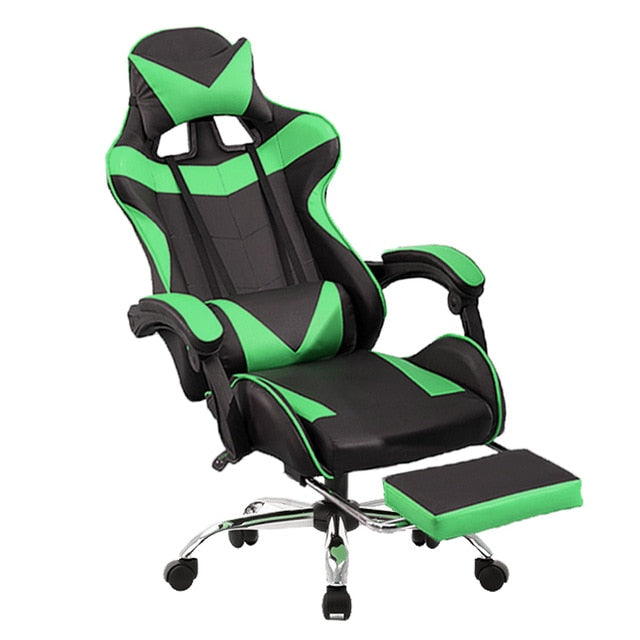 2020 New Office Gaming Chair PVC Household Armchair Lift and Swivel Function Ergonomic Office Computer Chair Wcg Gamer Chairs
