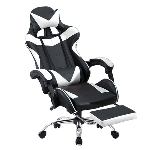 2020 New Office Gaming Chair PVC Household Armchair Lift and Swivel Function Ergonomic Office Computer Chair Wcg Gamer Chairs