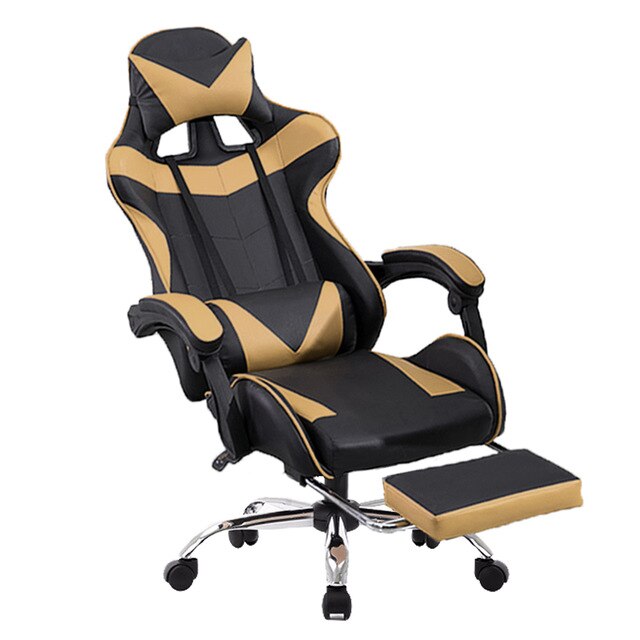 2020 New Office Gaming Chair PVC Household Armchair Lift and Swivel Function Ergonomic Office Computer Chair Wcg Gamer Chairs
