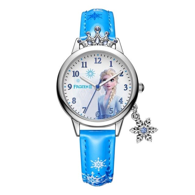 Big Sale Ladies Frozen Luxury Jewelry Crystal Crown Princess Watch Girl Love Quartz Watches Women Fashion Wristwatch Female Time