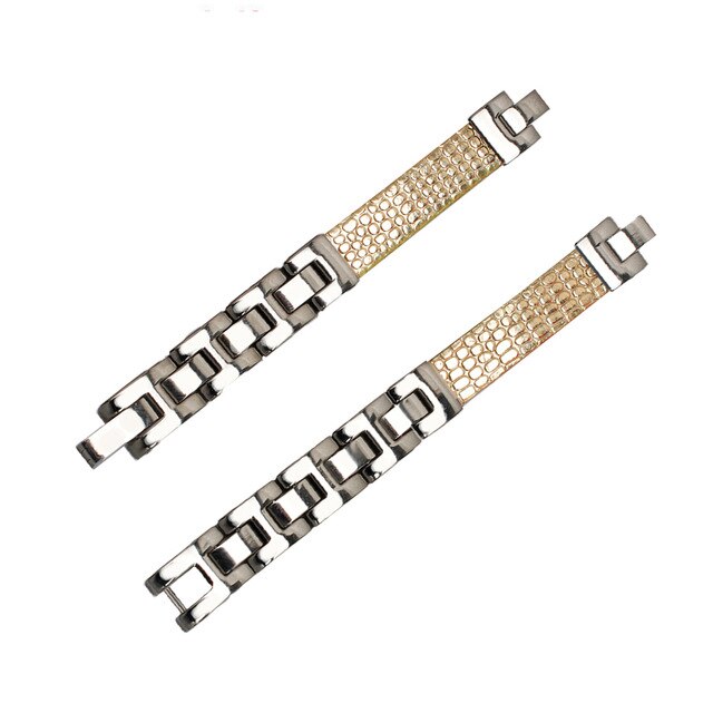 Stainless steel watch band for Armani AR7331 7328 7330 fine steel raised watch strap waterproof women replacement strap 8*3.5mm